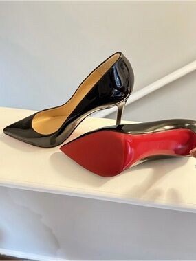 Authentic Christian Louboutin Black Heels